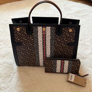 Burberry Monogram Title Bag and Wallet SOLD